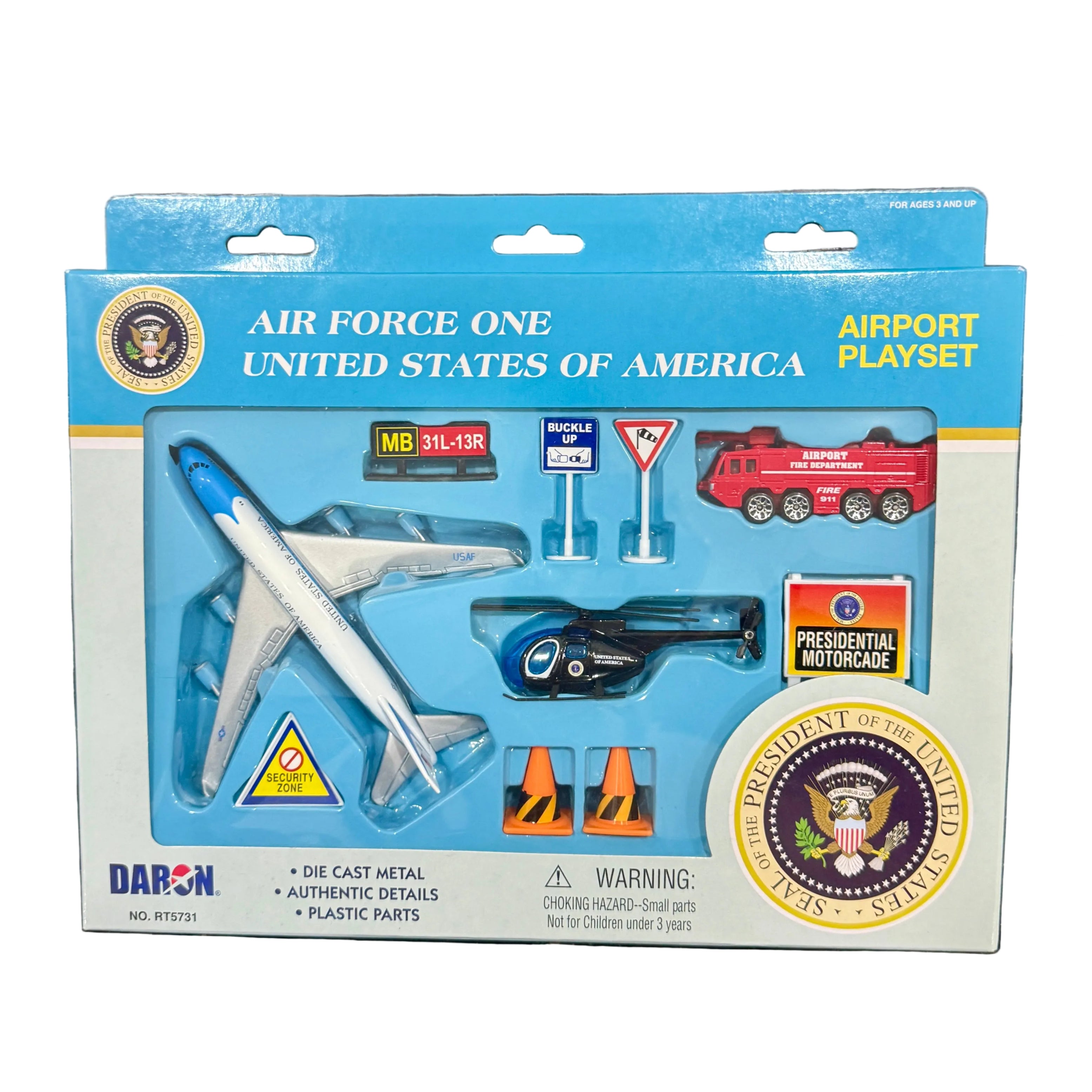 Air Force One Die Cast Playset