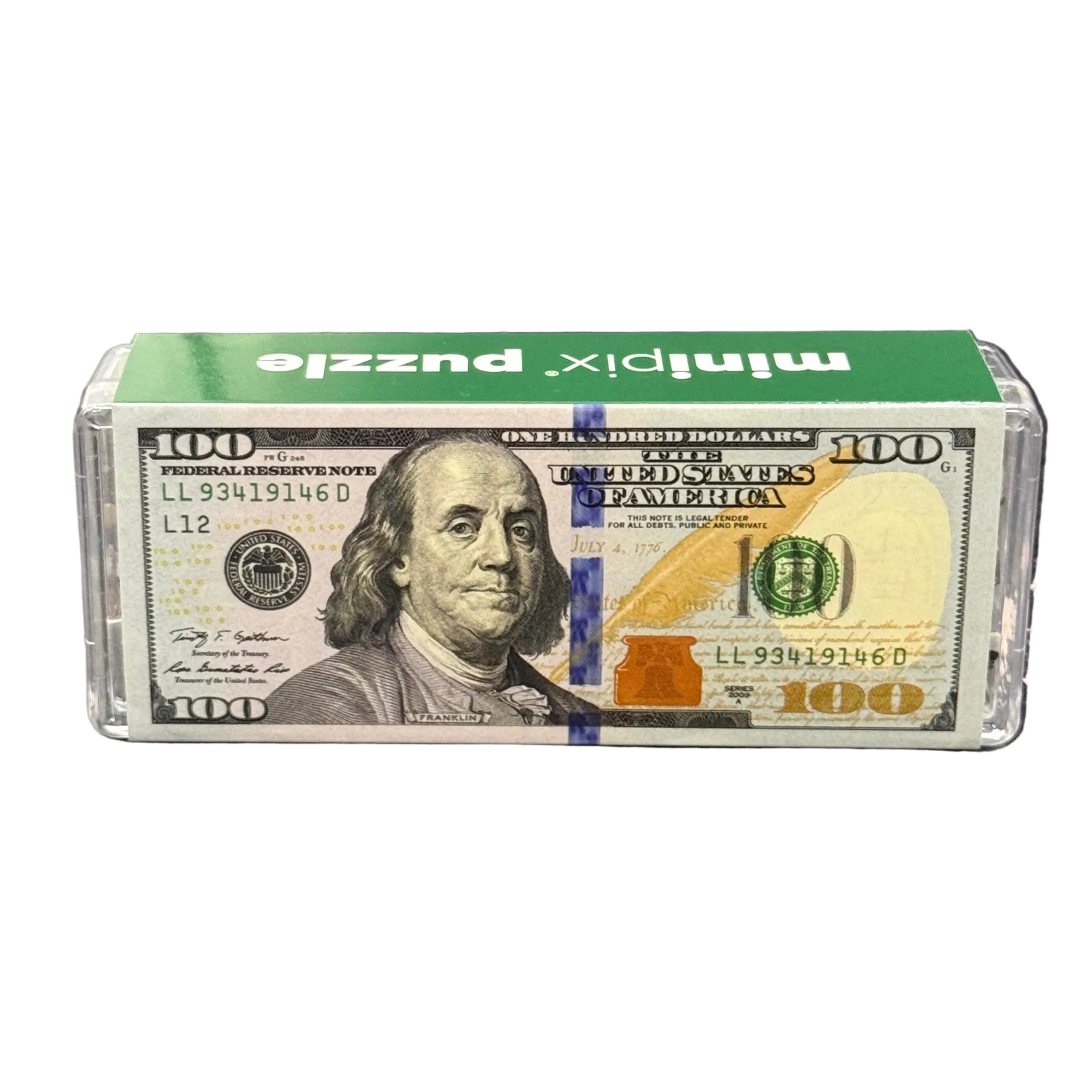100$ Bill Mini Puzzle