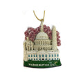 Washington DC Monuments Ceramic Ornament