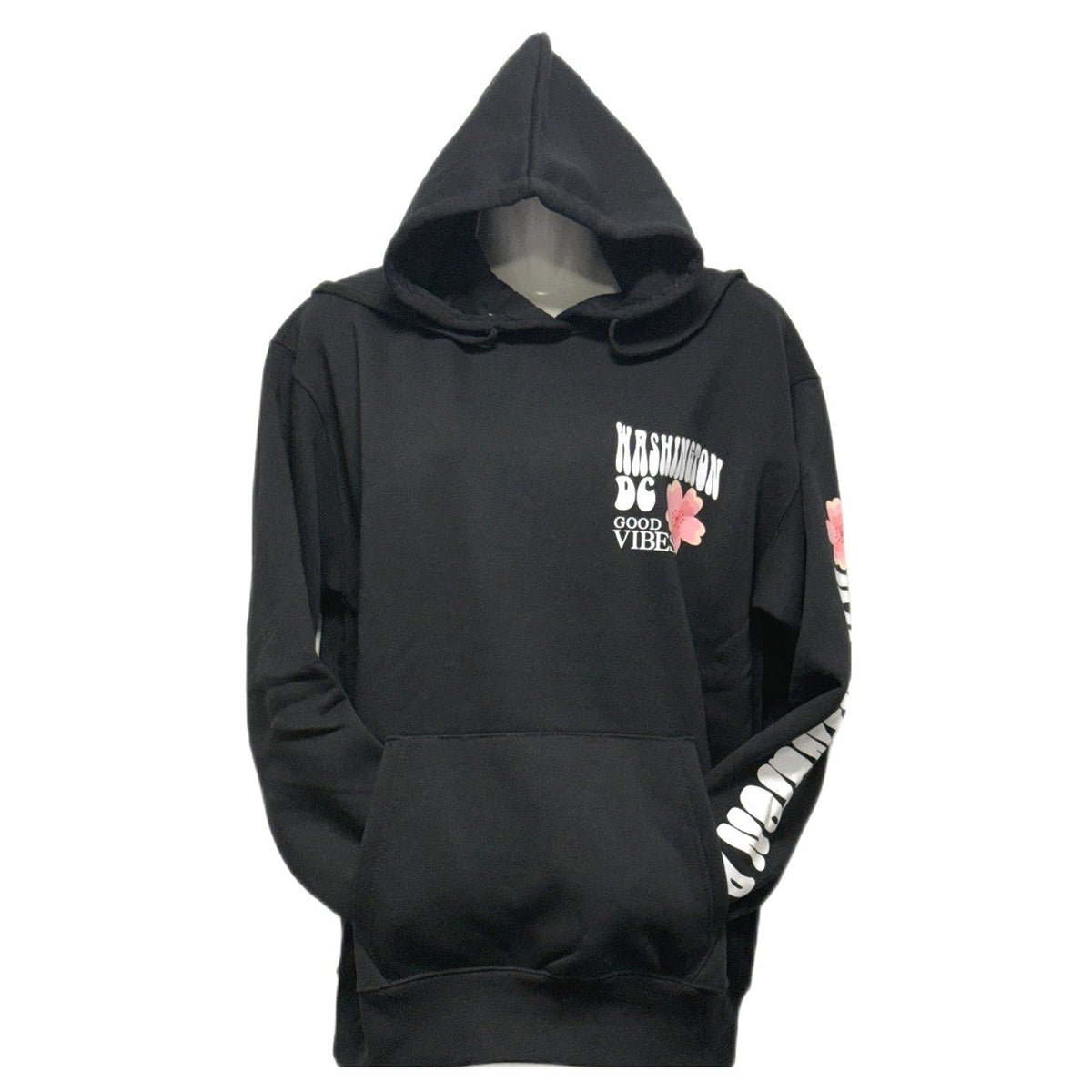 Cherry Blossom Good Vibes Hoodie