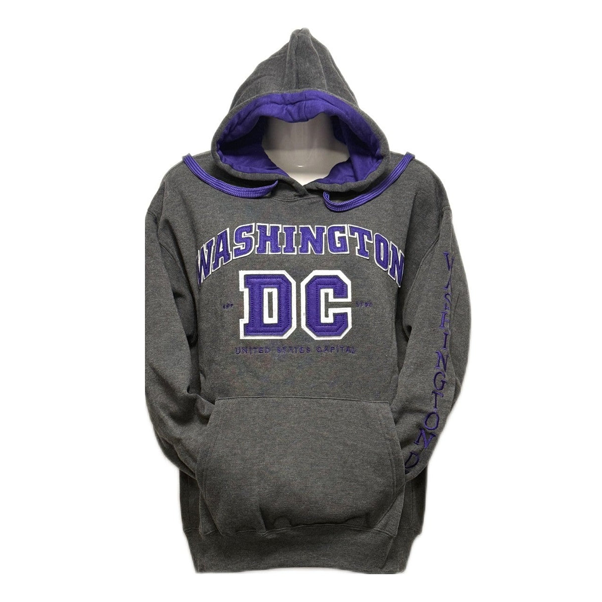Washington DC Block Letter Hoodie