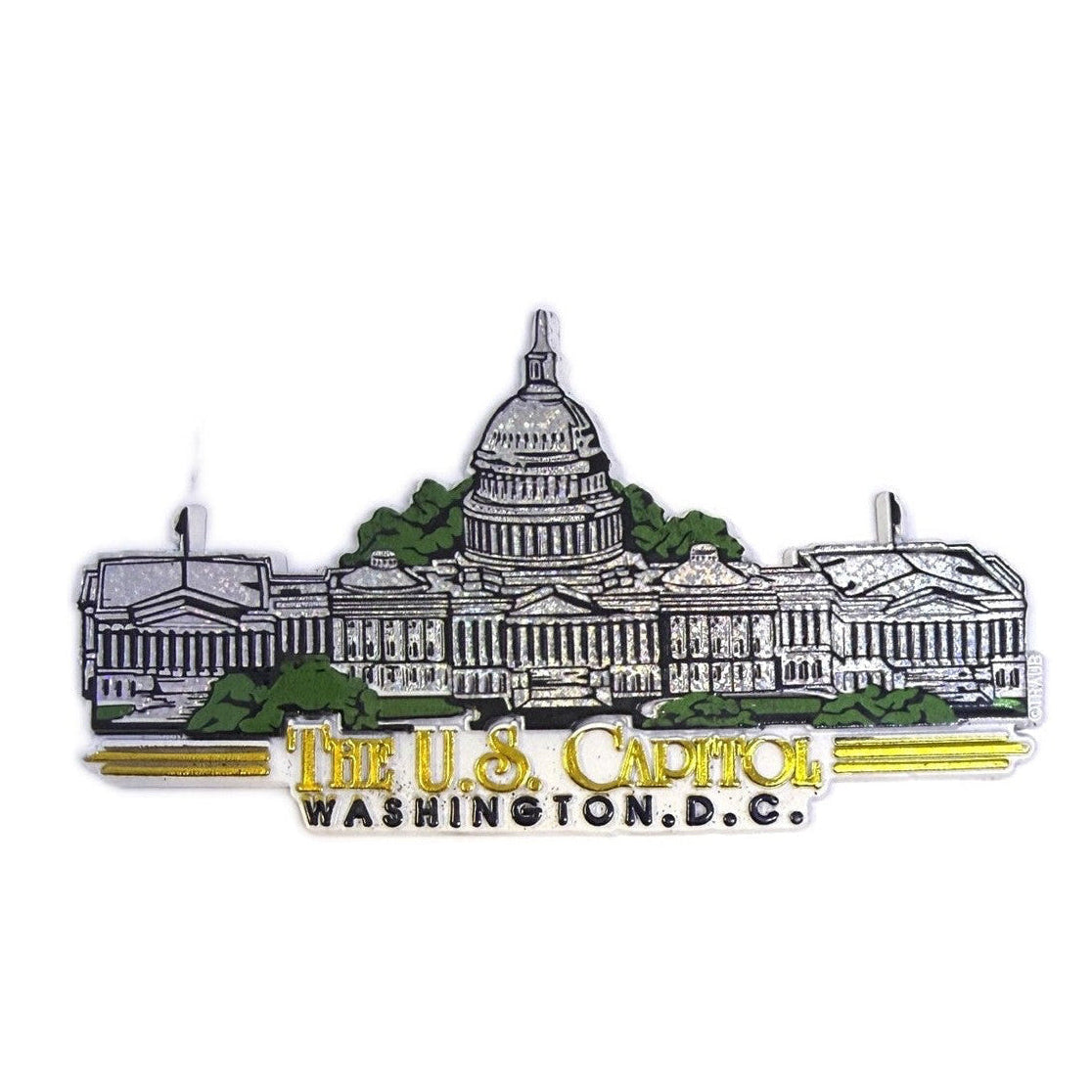 US Capitol Plastic Magnet