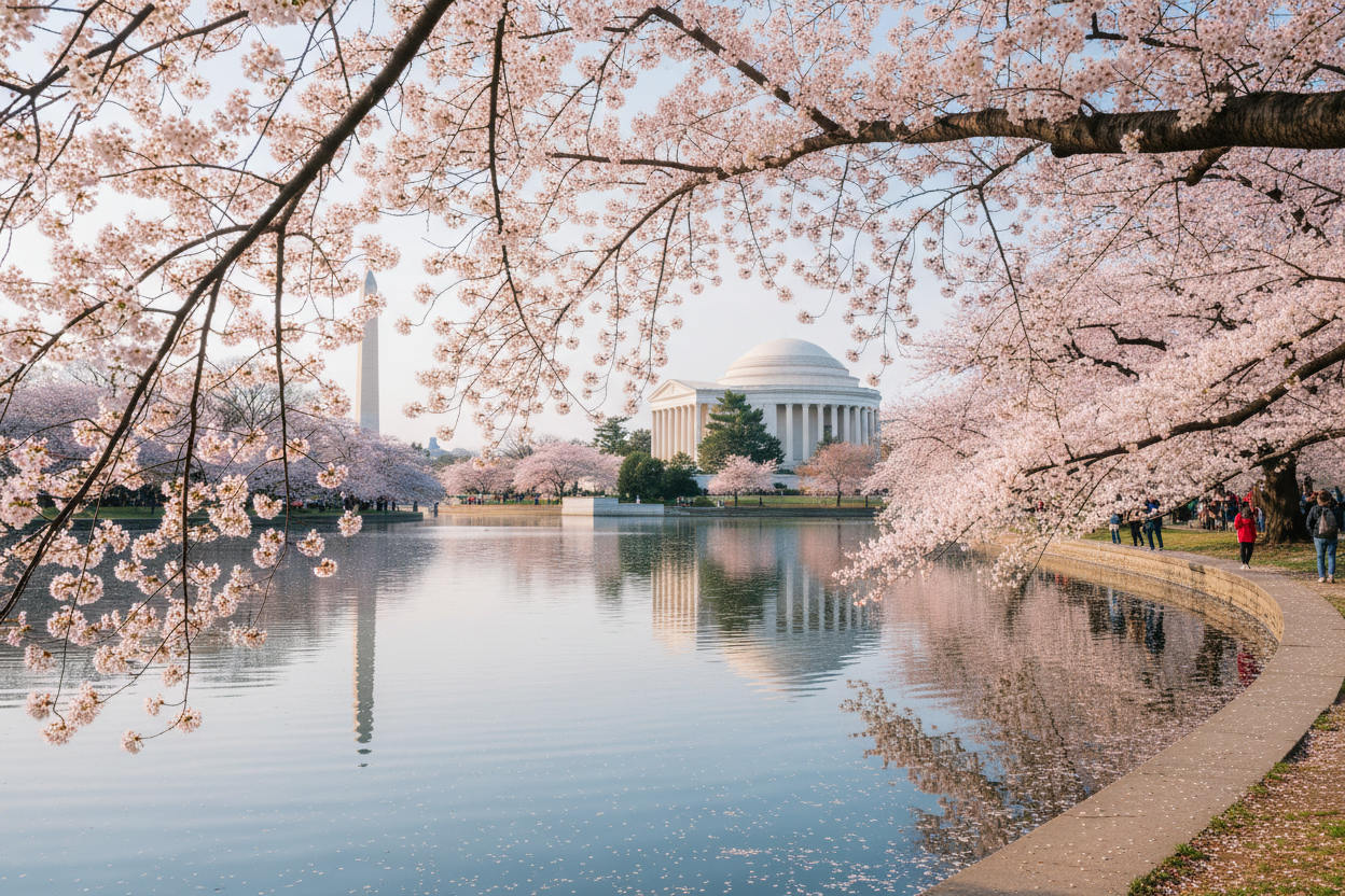 DC cherry blossoms