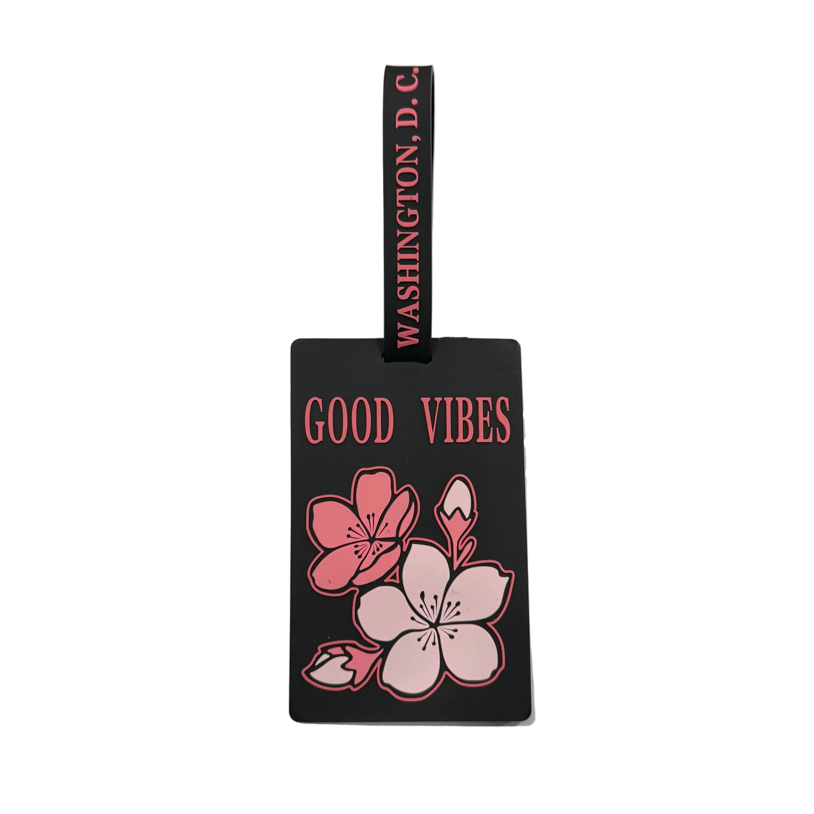 Cherry Blossom Luggage Tag