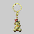 Patriotic Teddy Bear Keychain.