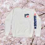 Cherry Blossom Good Vibes Crewneck