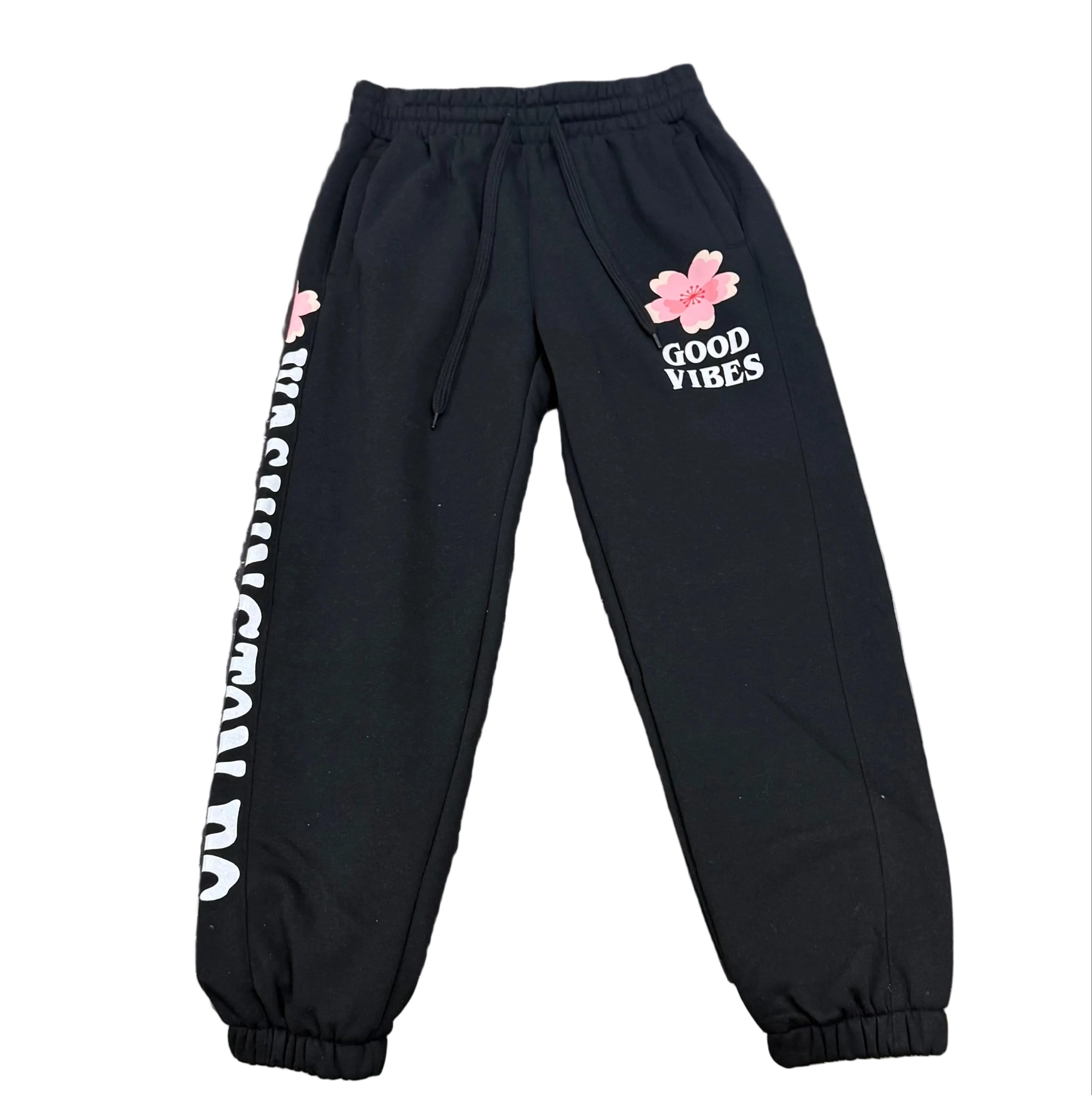 Cherry Blossom Good Vibes Sweatpants