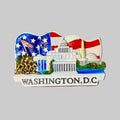 Capitol Washington DC Ceramic Magnet.