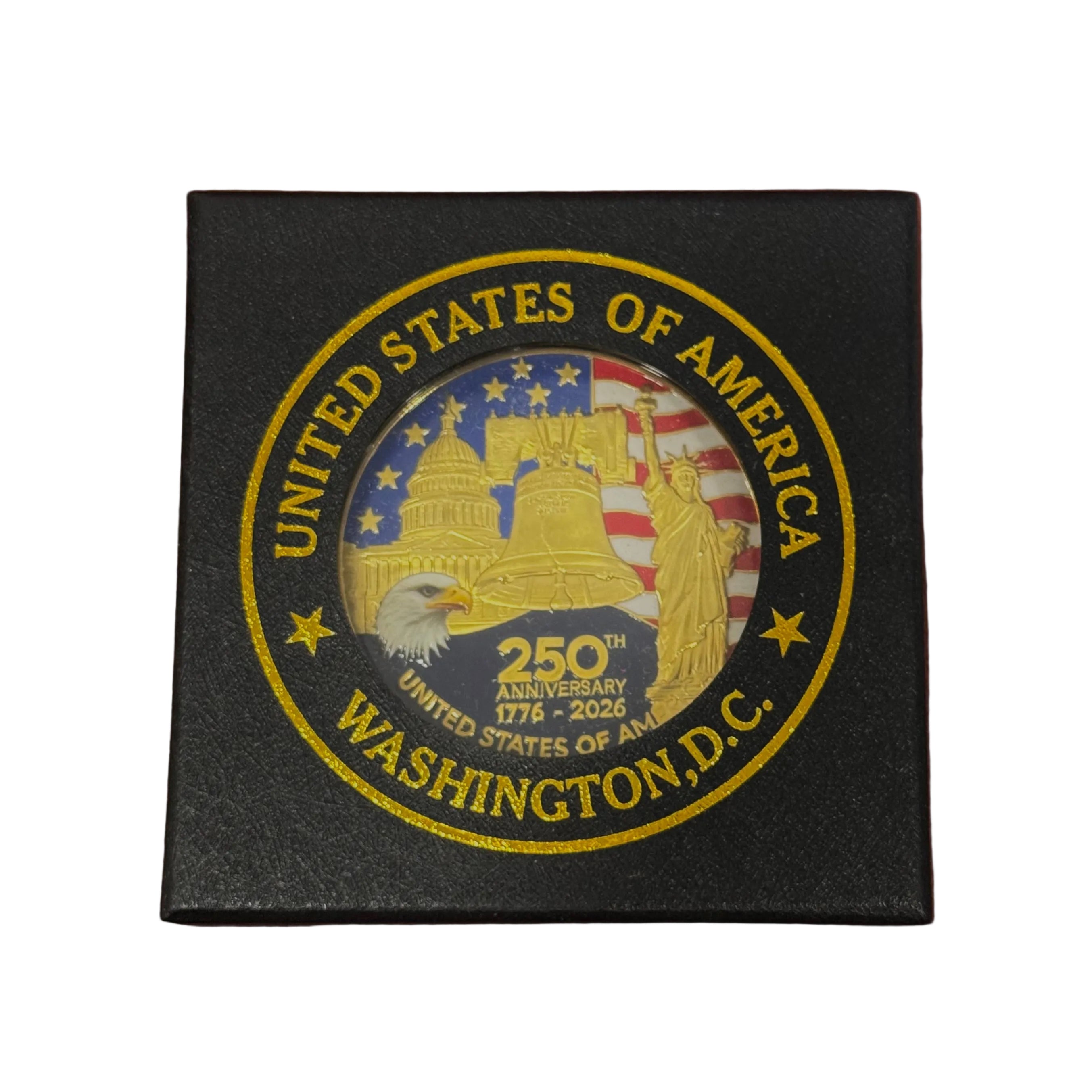 USA 250th Anniversary Coin Flag Version