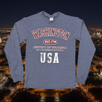 Washington DC Vintage Long Sleeve