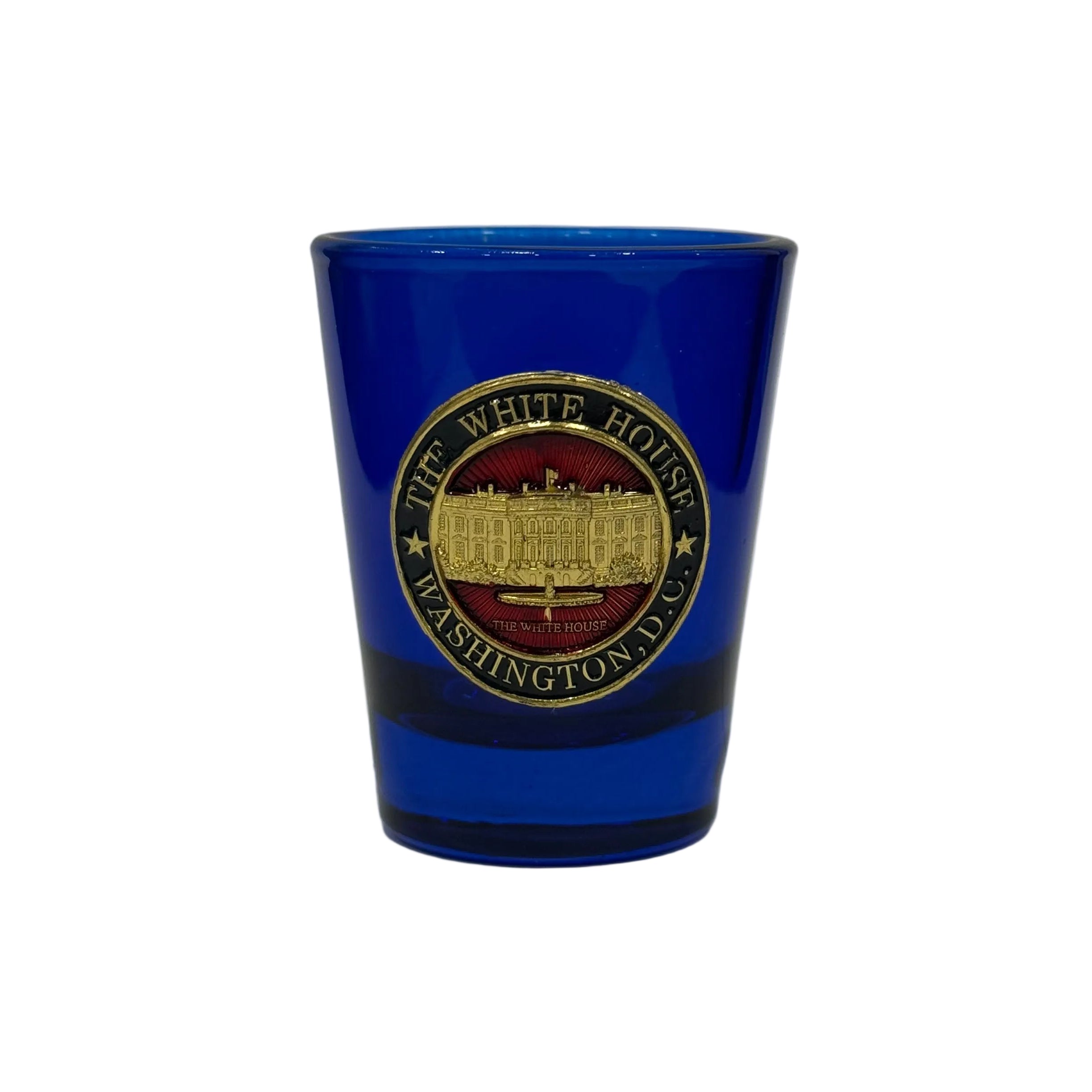 Washington DC Seal Blue Shot Glasses