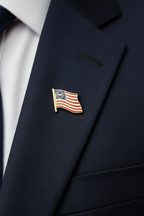 250th Anniversary Flag Pin