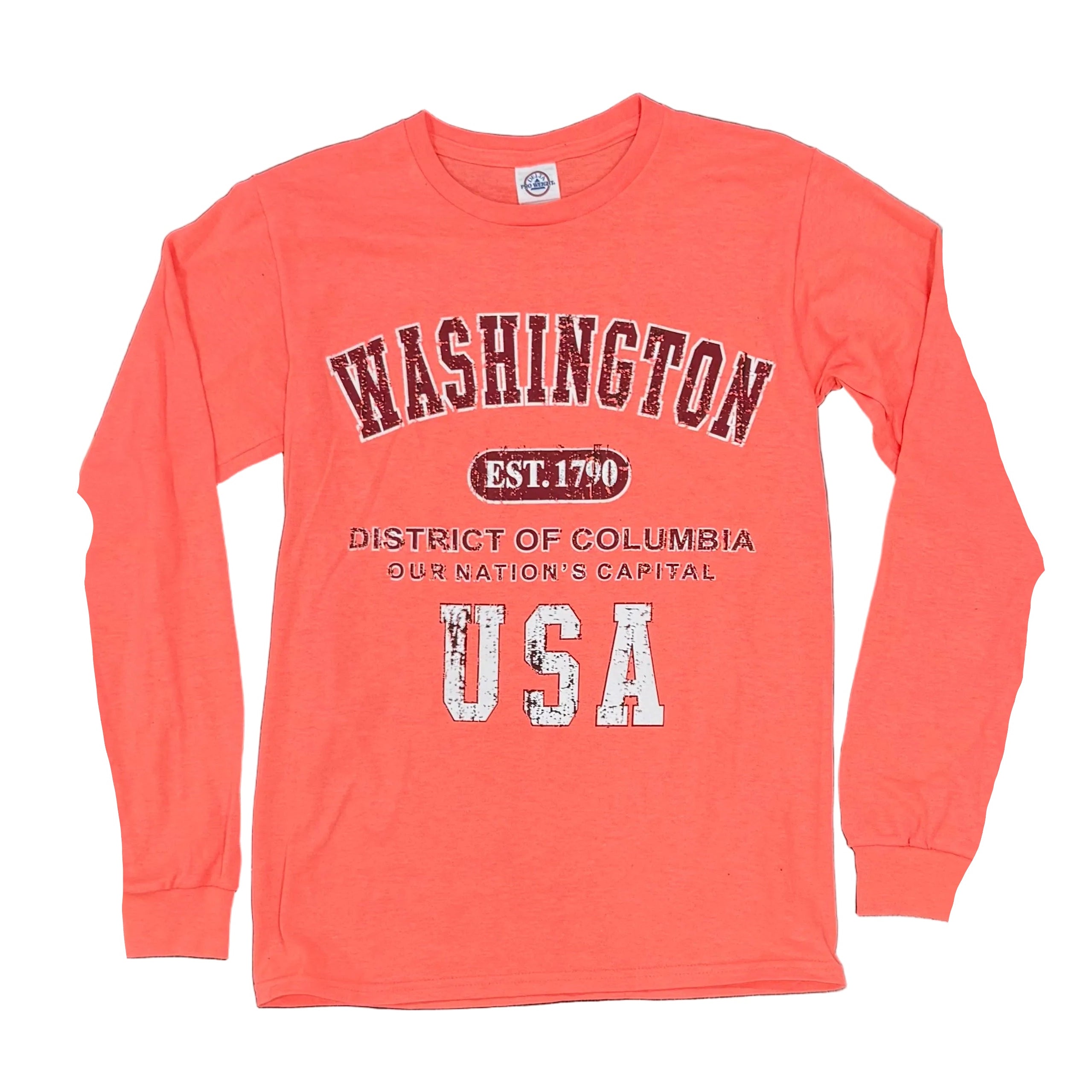 Washington DC Vintage Long Sleeve