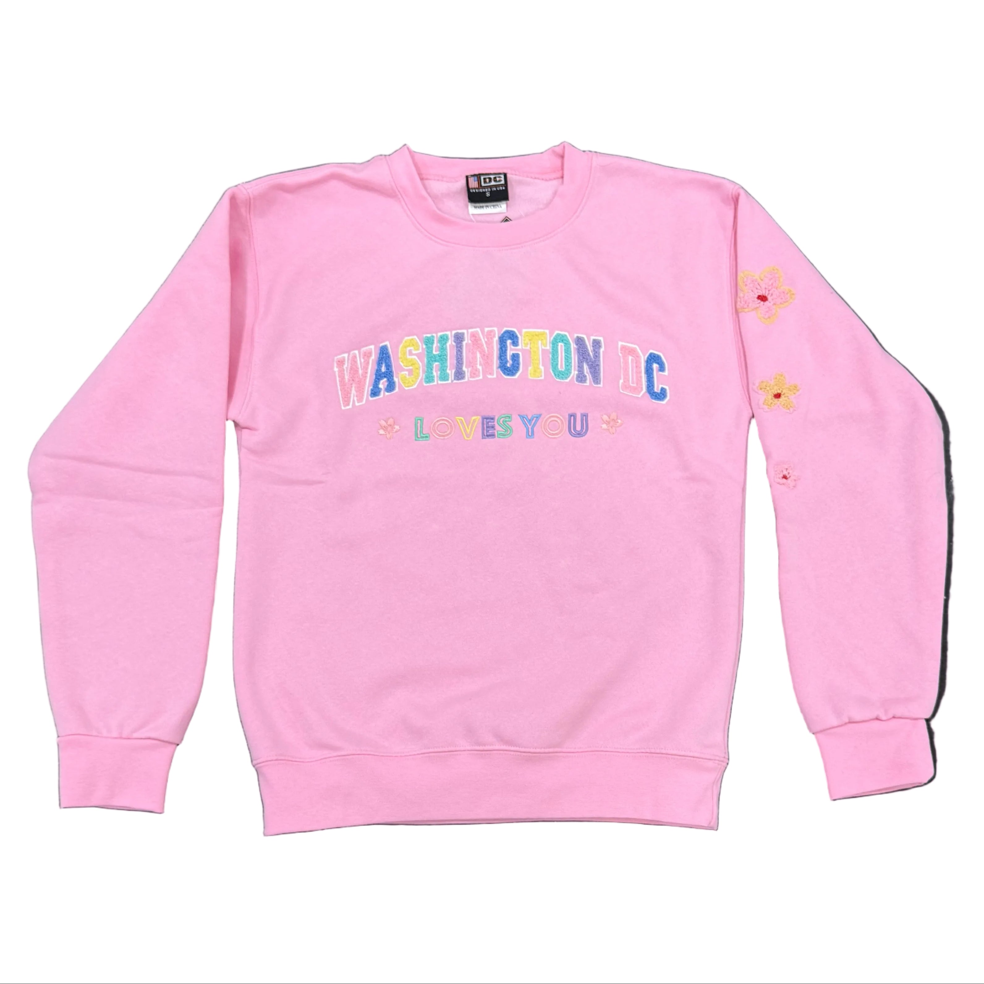 Washington DC Loves You Crewneck