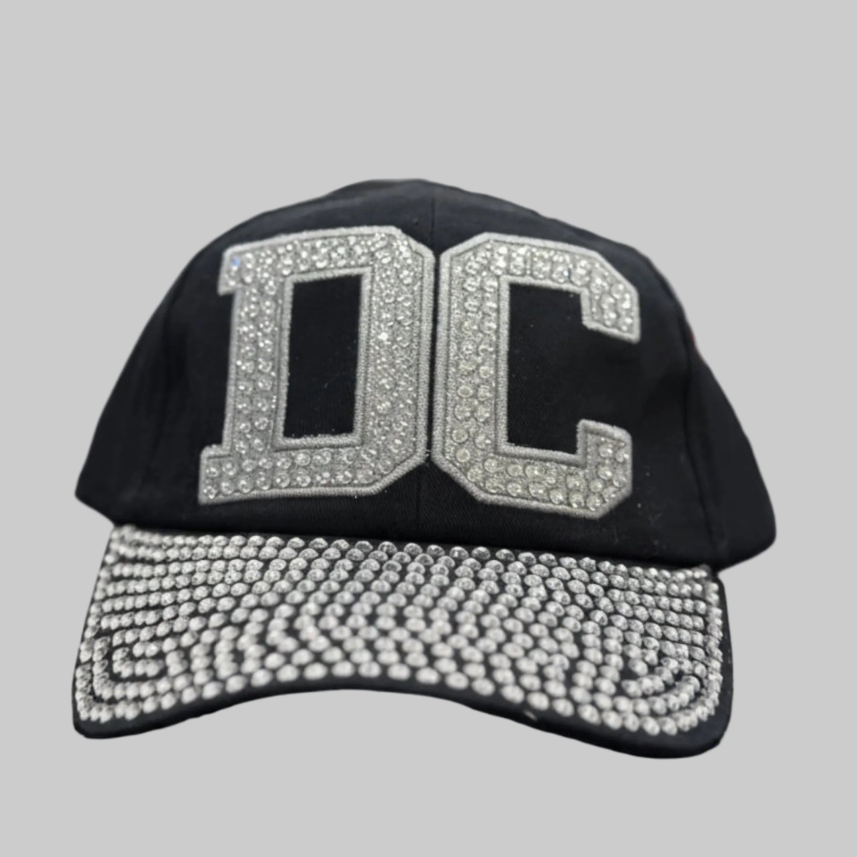 Rhinestone DC Cap.