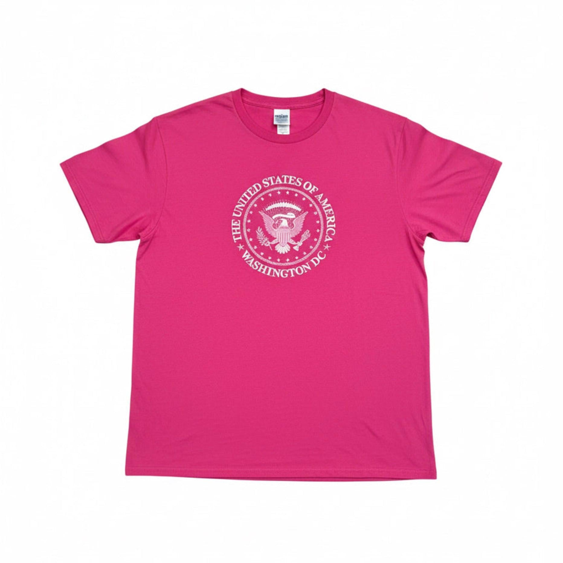 Washington DC US Seal T-Shirt PINK EDITION.