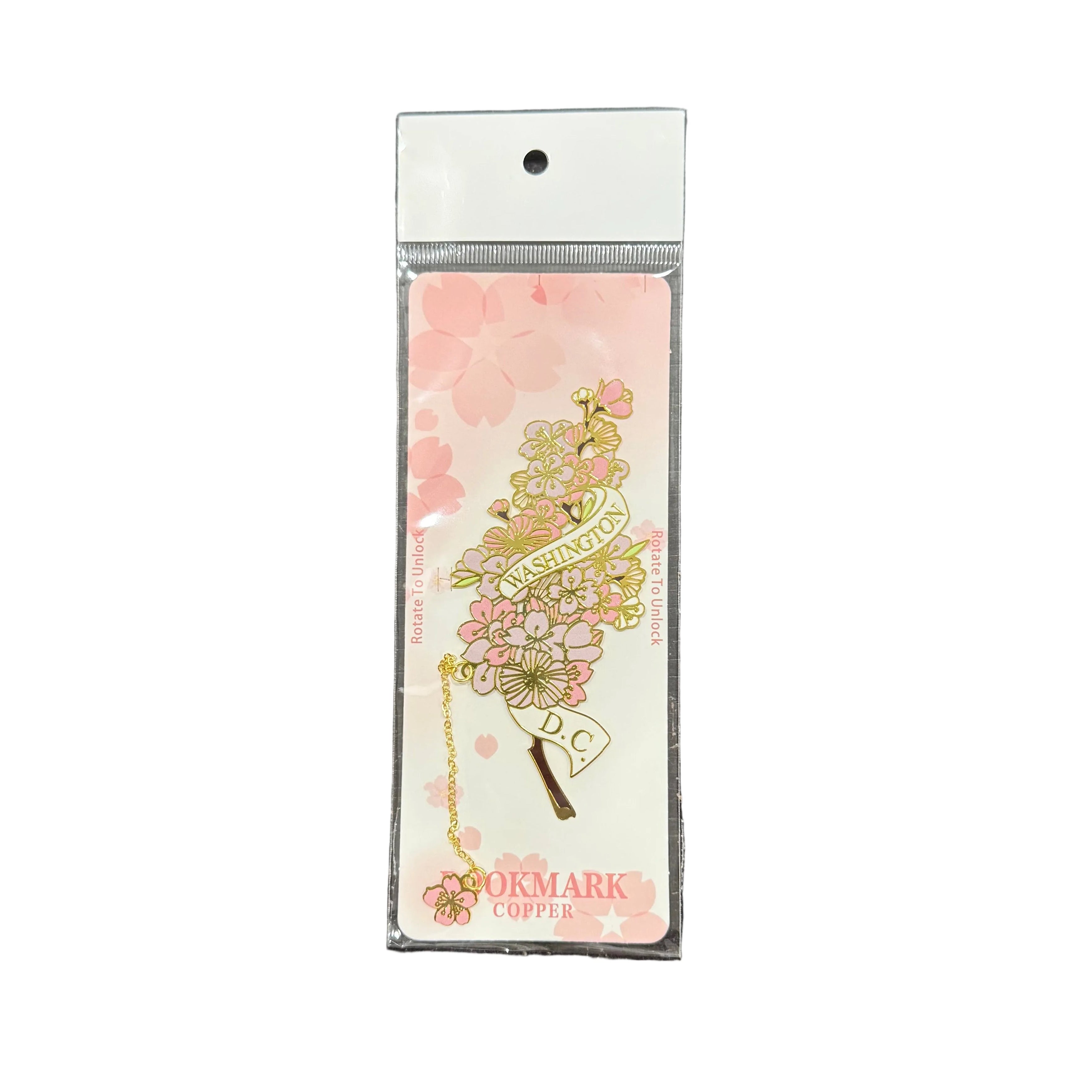Washington DC Cherry Blossom Bookmark