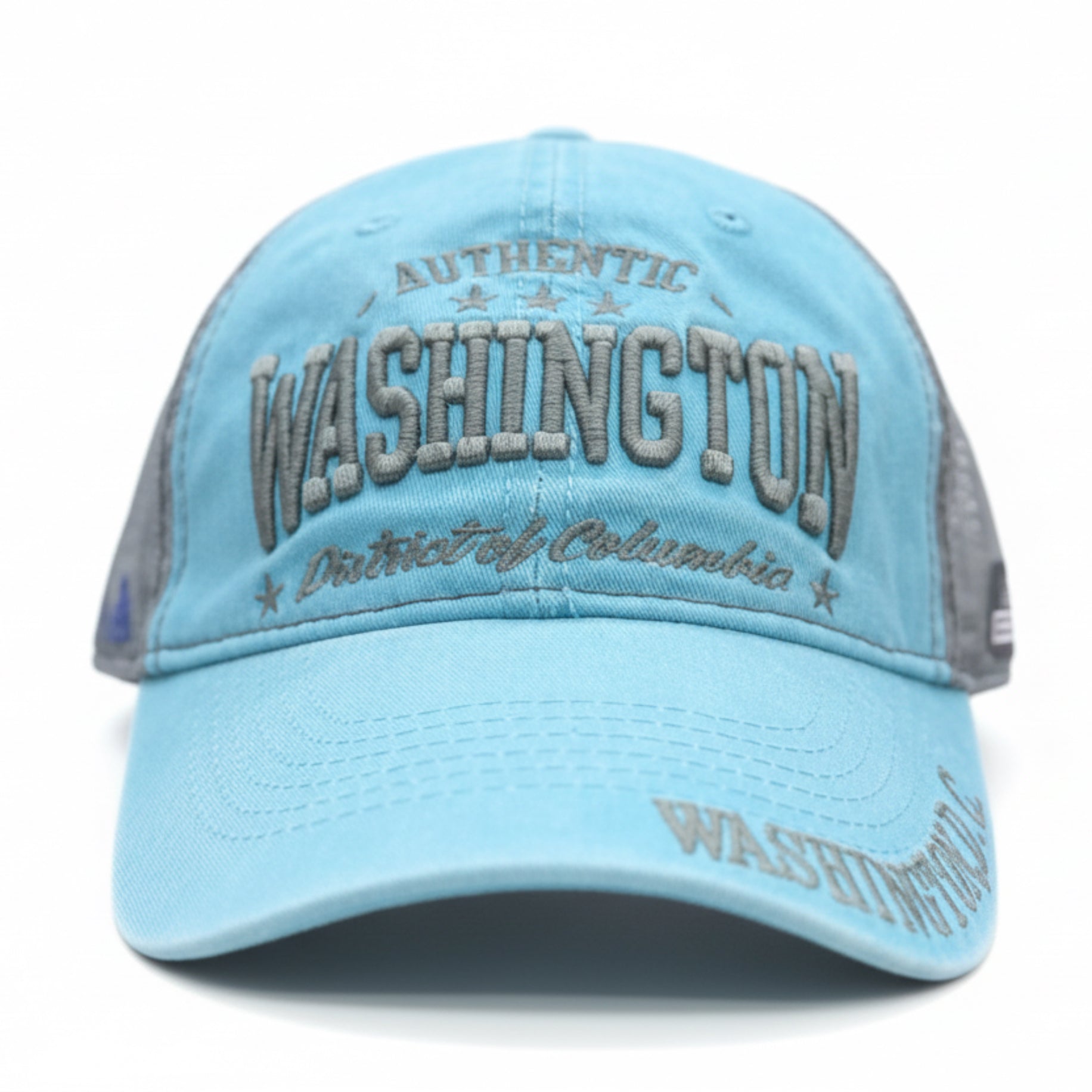 Authentic Washington DC Dual Colored Cap.