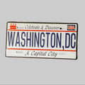Washington DC License Plate Magnet.