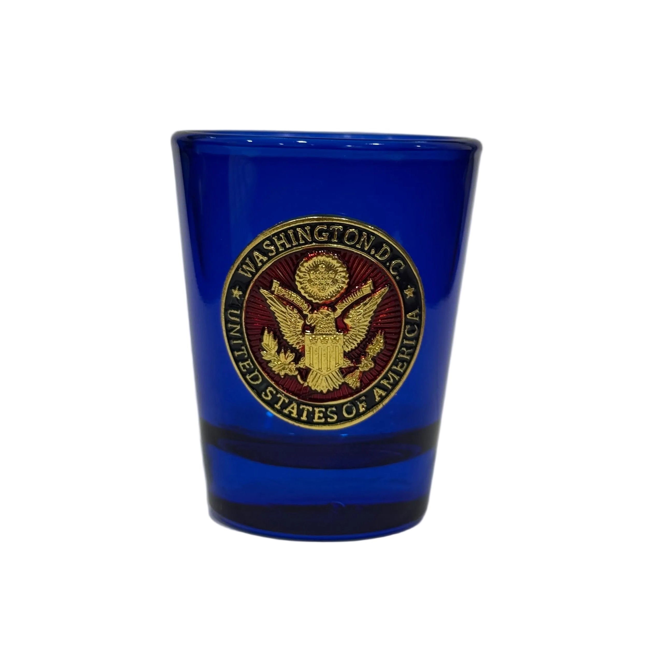 Washington DC Seal Blue Shot Glasses