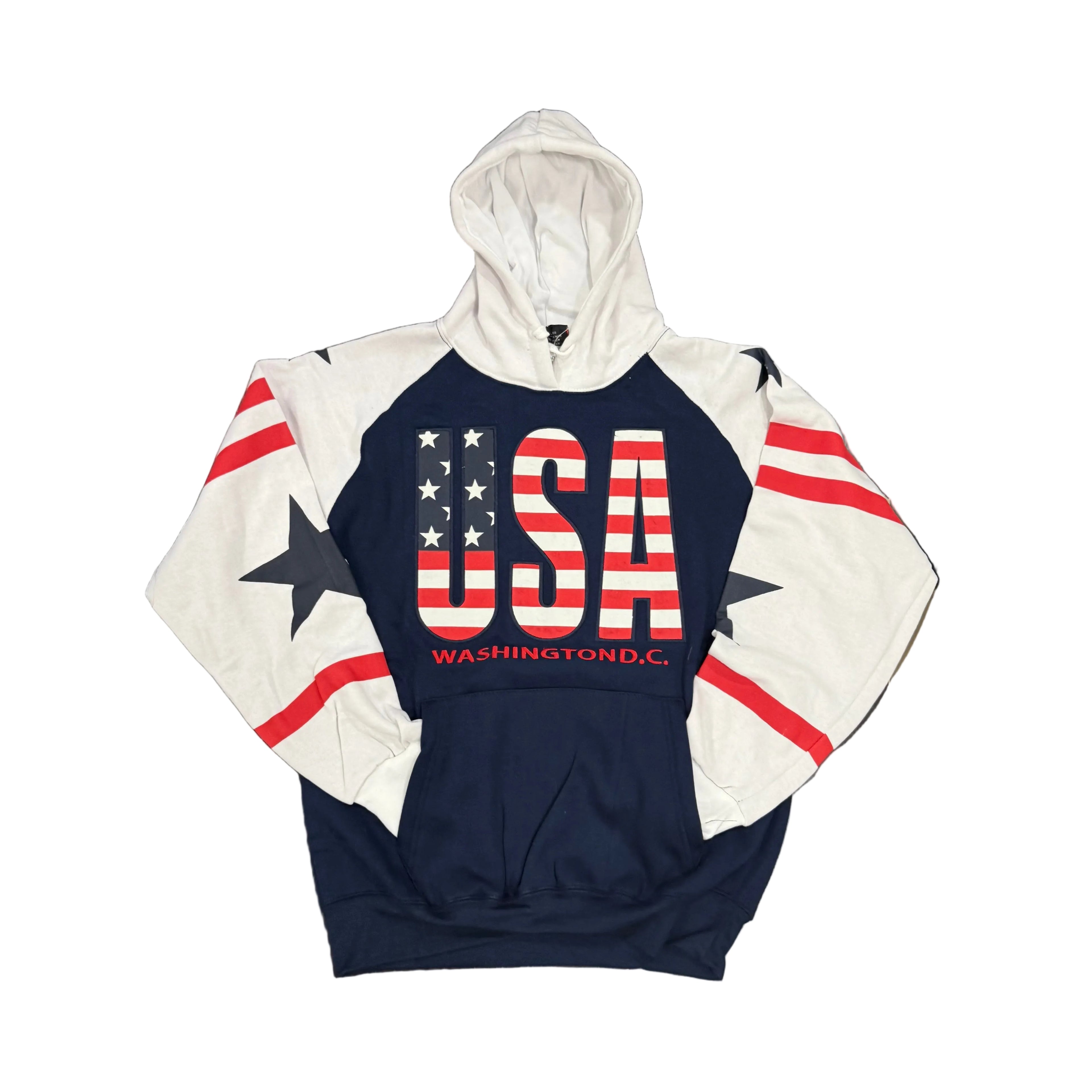 Color Block USA Hoodie