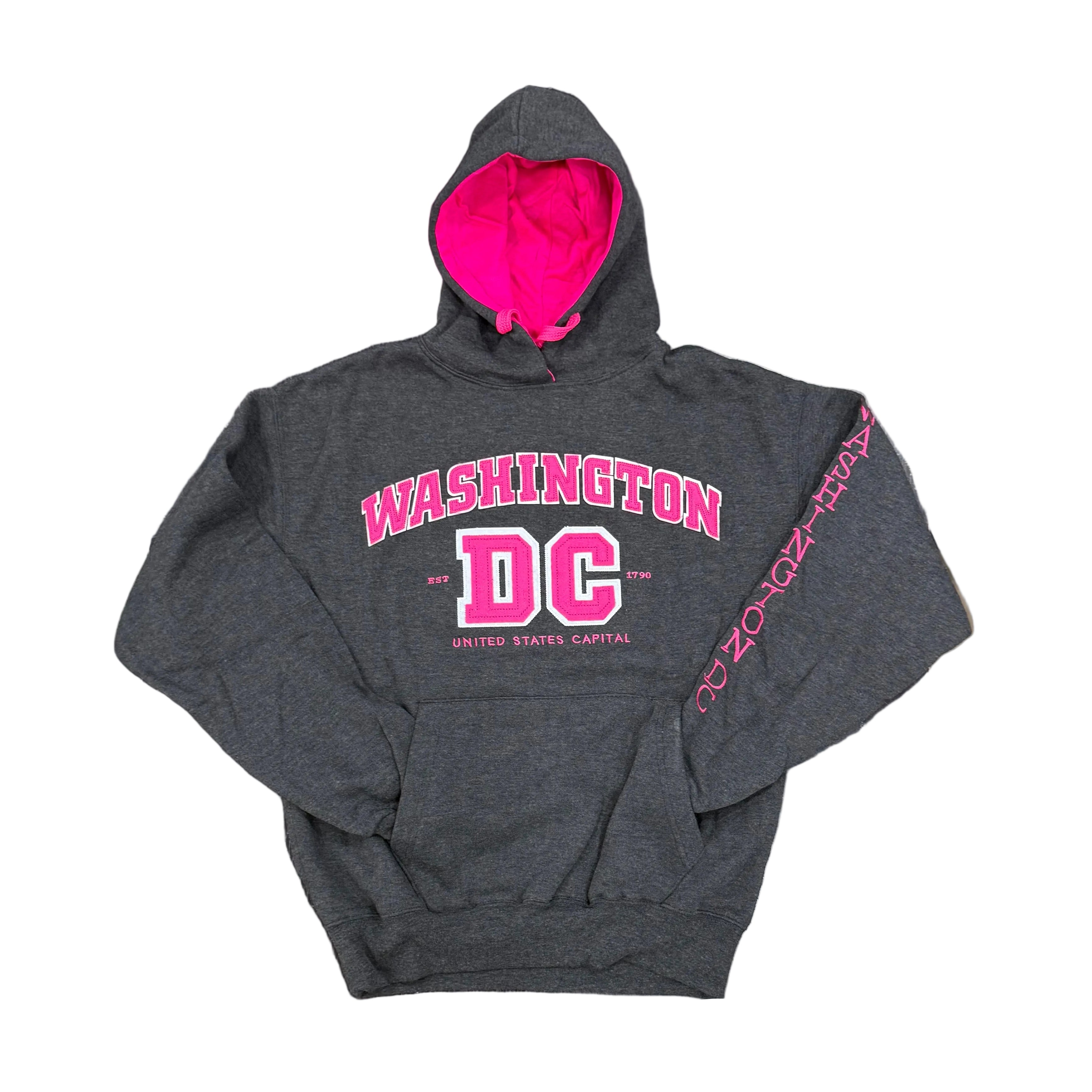 Washington DC Block Letter Hoodie