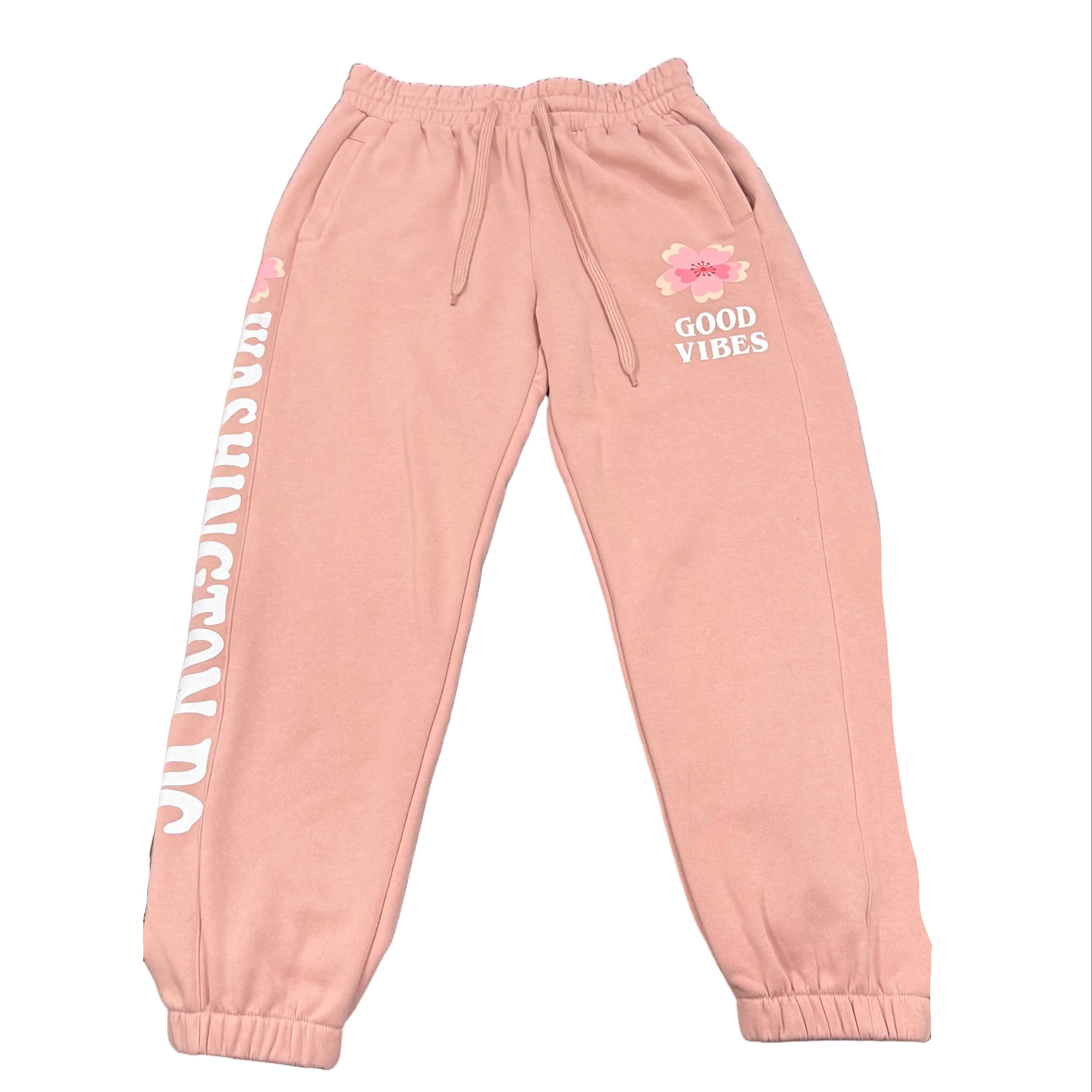 Cherry Blossom Good Vibes Sweatpants