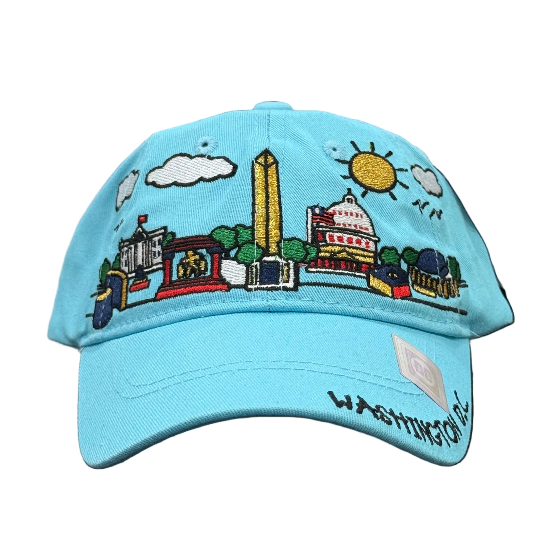 Kid's Washington DC Toon City Baseball Hat