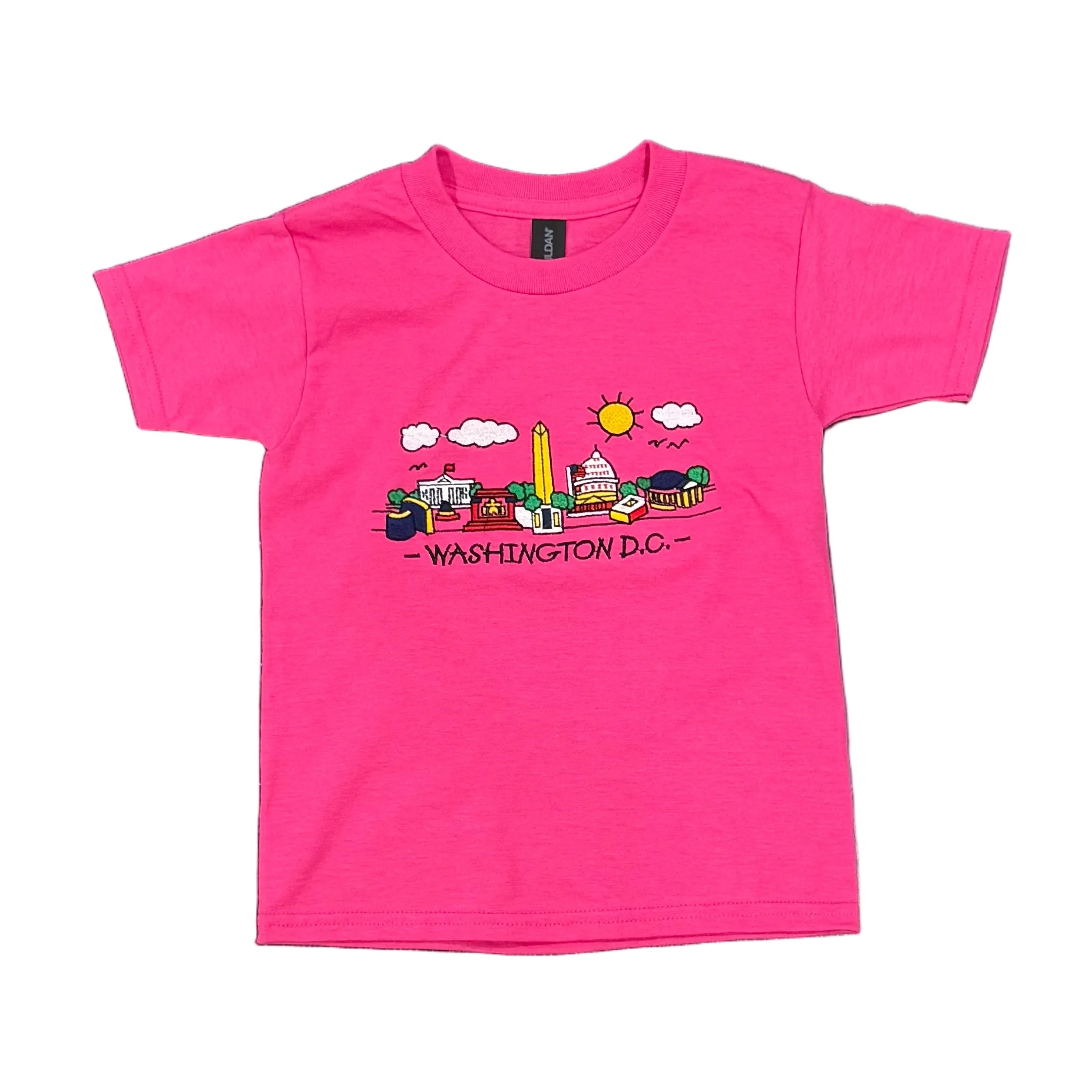 Kid's Washington DC Toon City T-Shirt