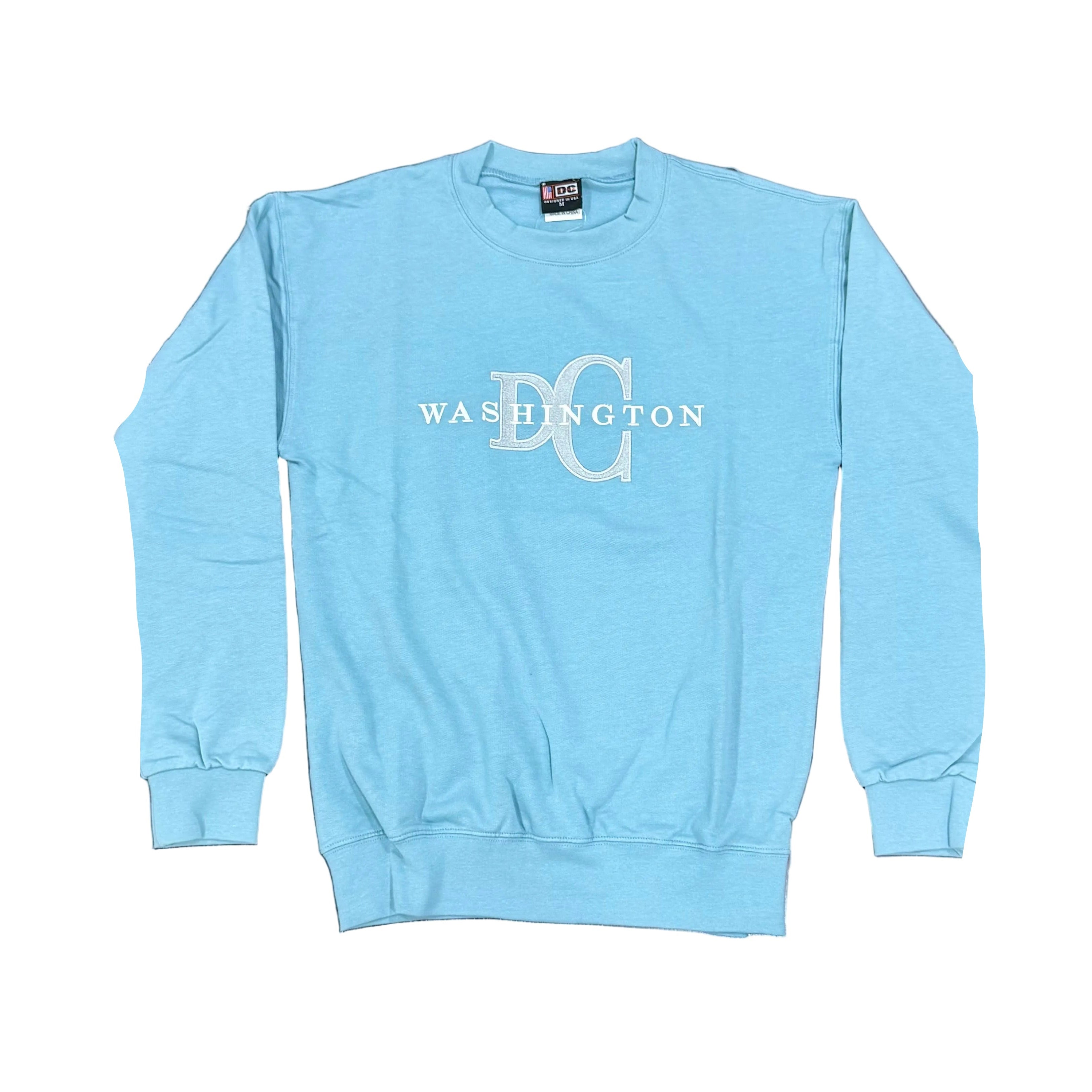 Washington DC Embroiderred Crewneck