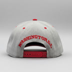 Washington DC Baseball Style Snapback.
