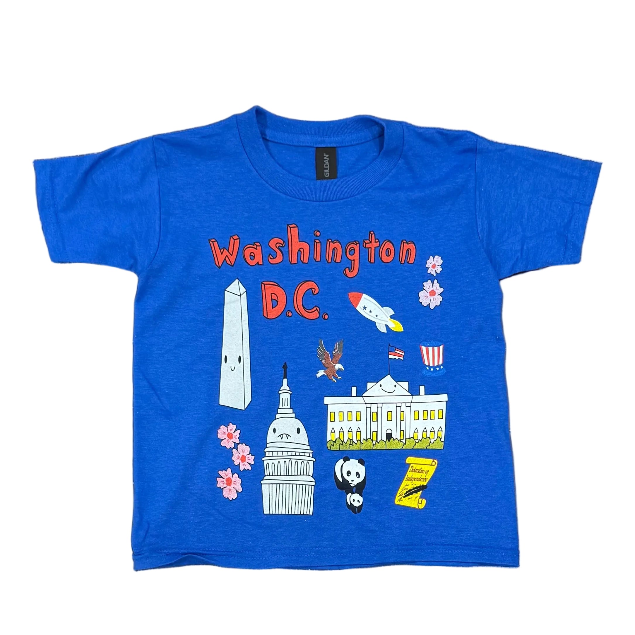 Kid's Washington DC Toon T-Shirt