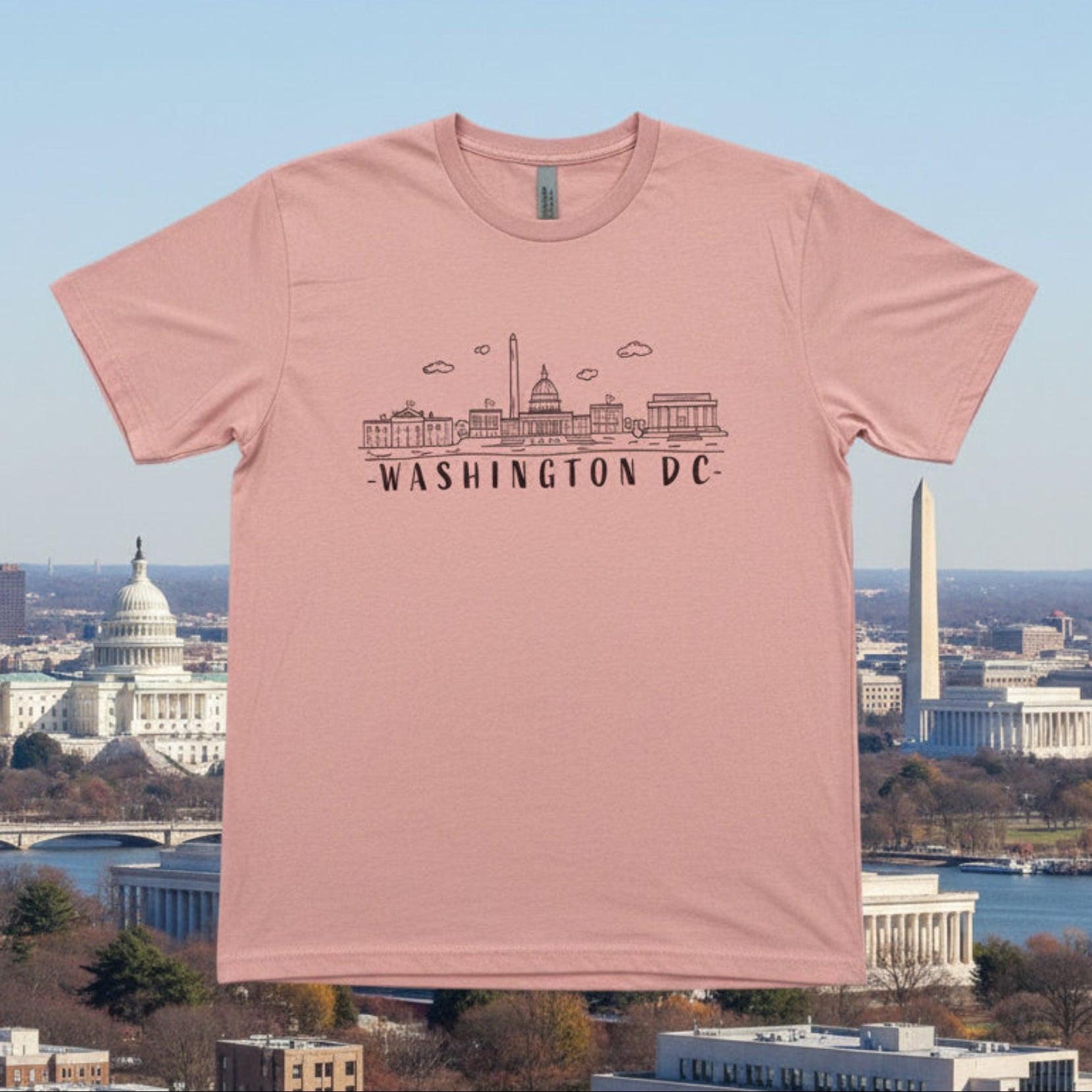 Washington DC Sketch T-Shirt.