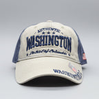 Authentic Washington DC Dual Colored Cap.