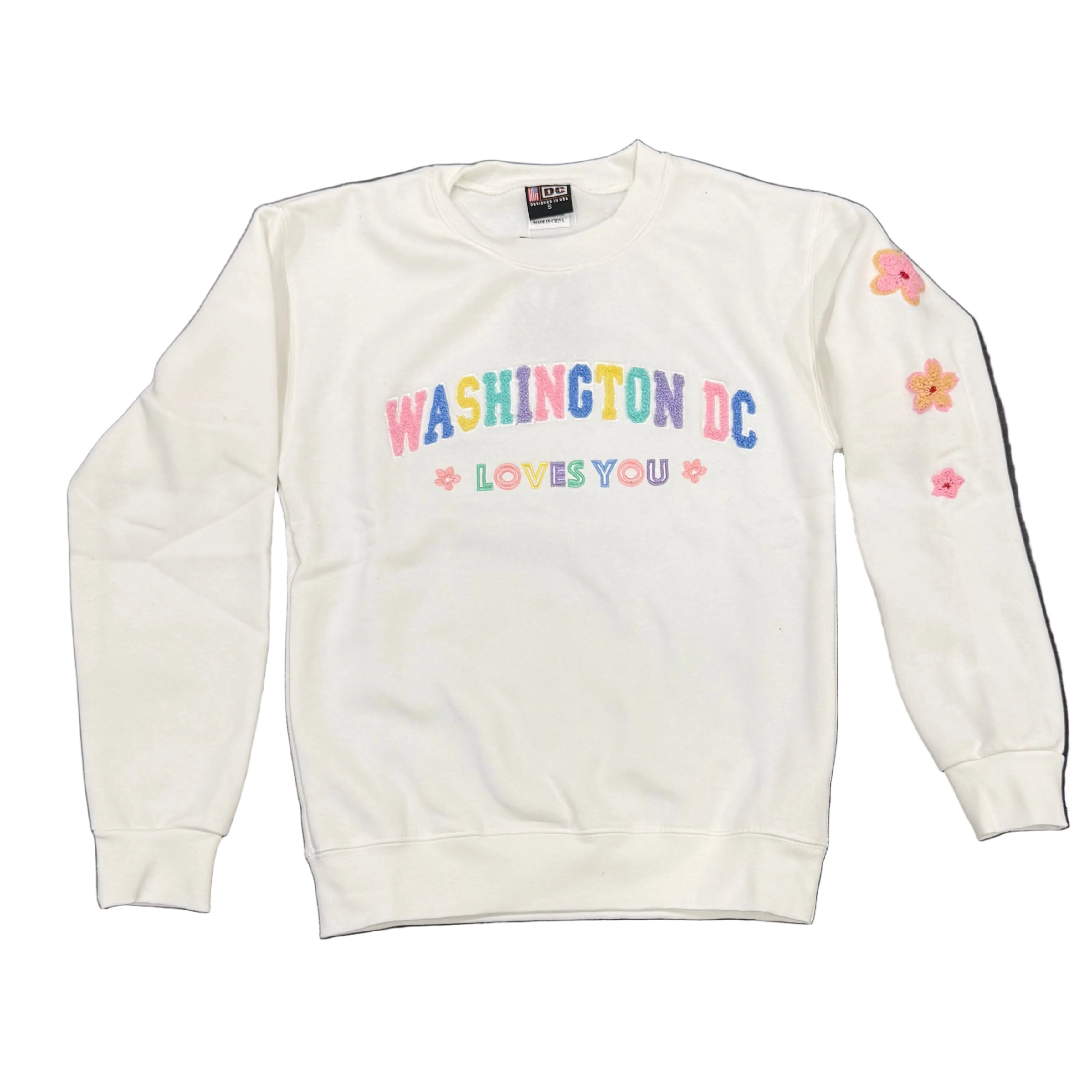 Washington DC Loves You Crewneck