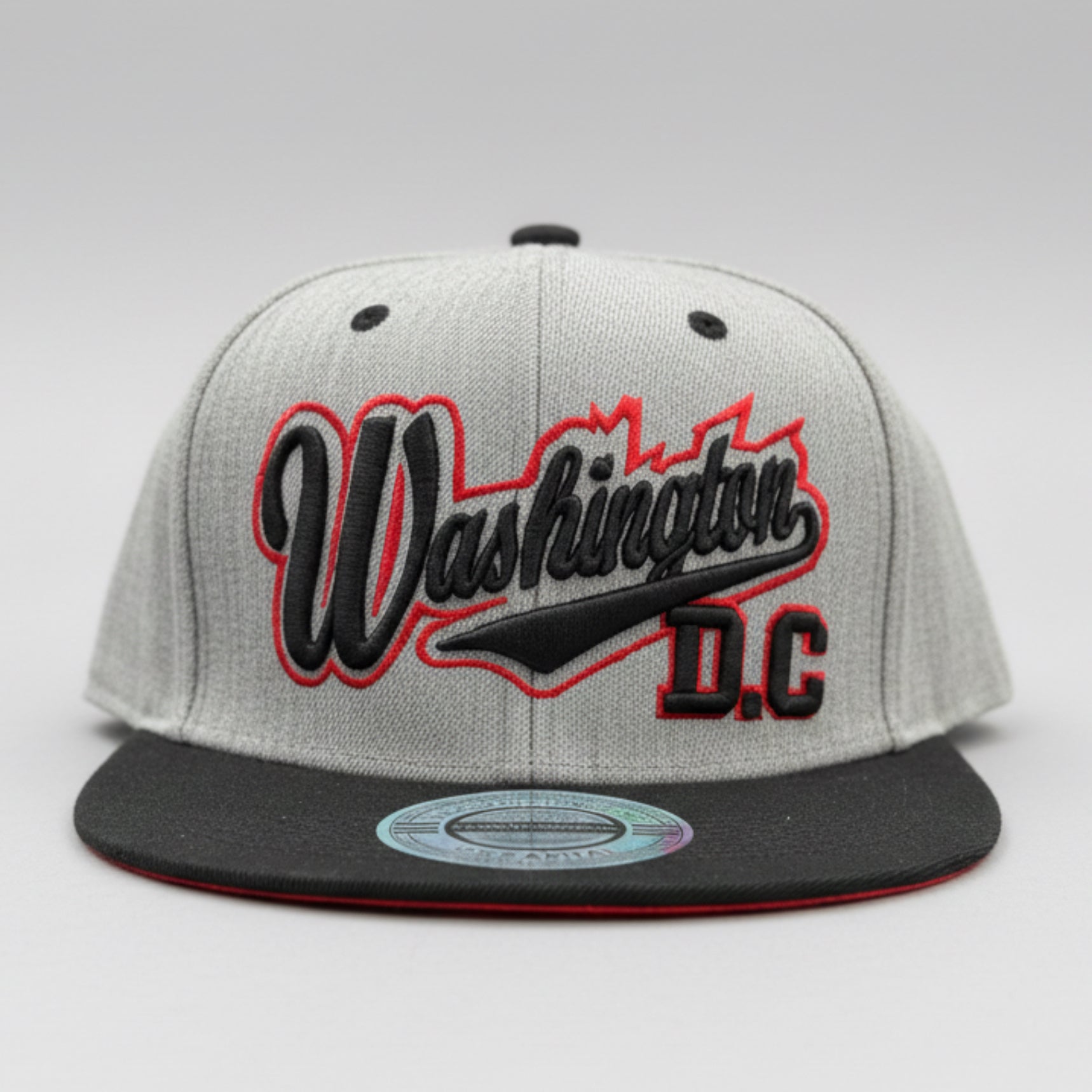 Washington DC Baseball Style Snapback.