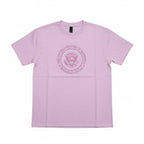 pink shirt with United States and Washington DC seal design