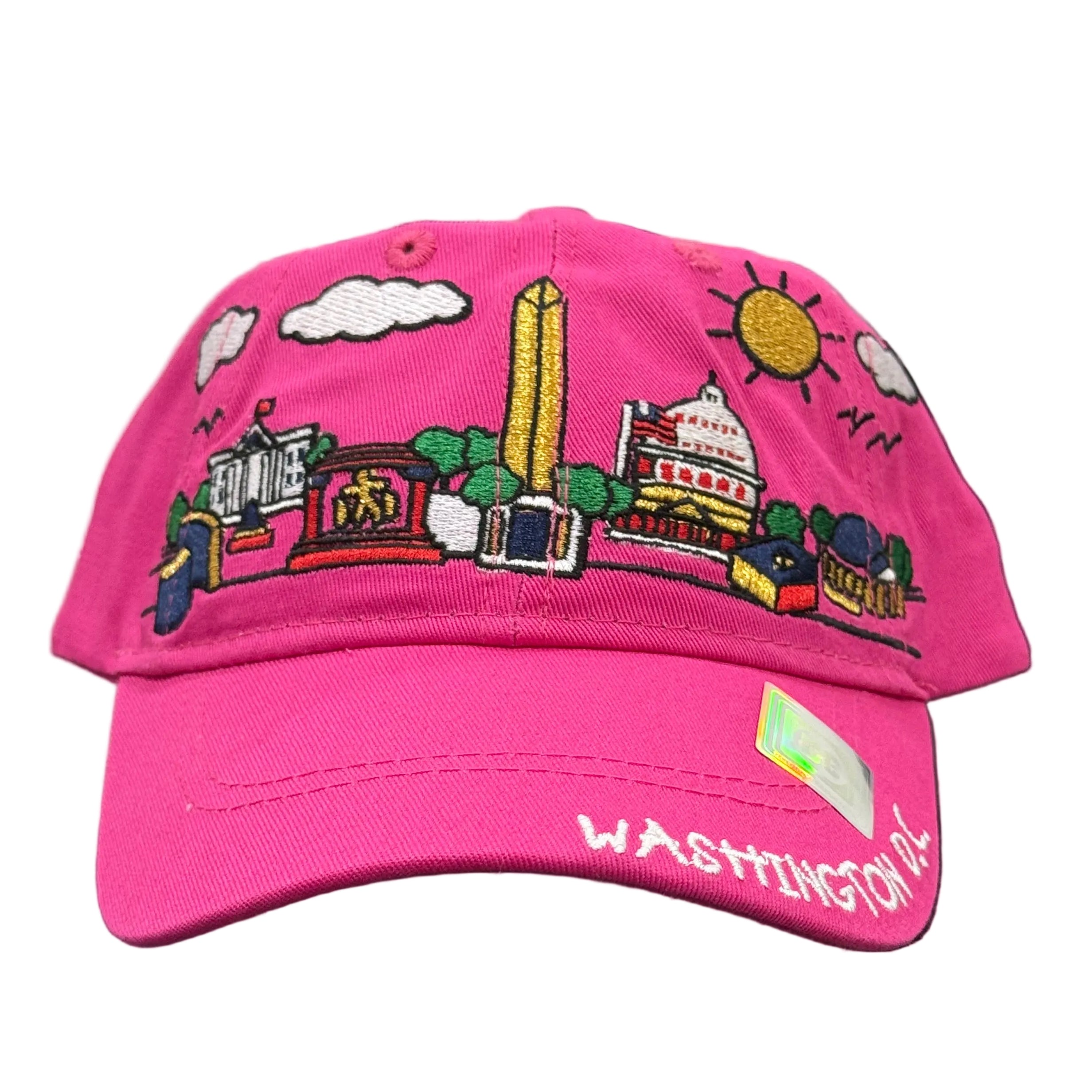 Kid's Washington DC Toon City Baseball Hat