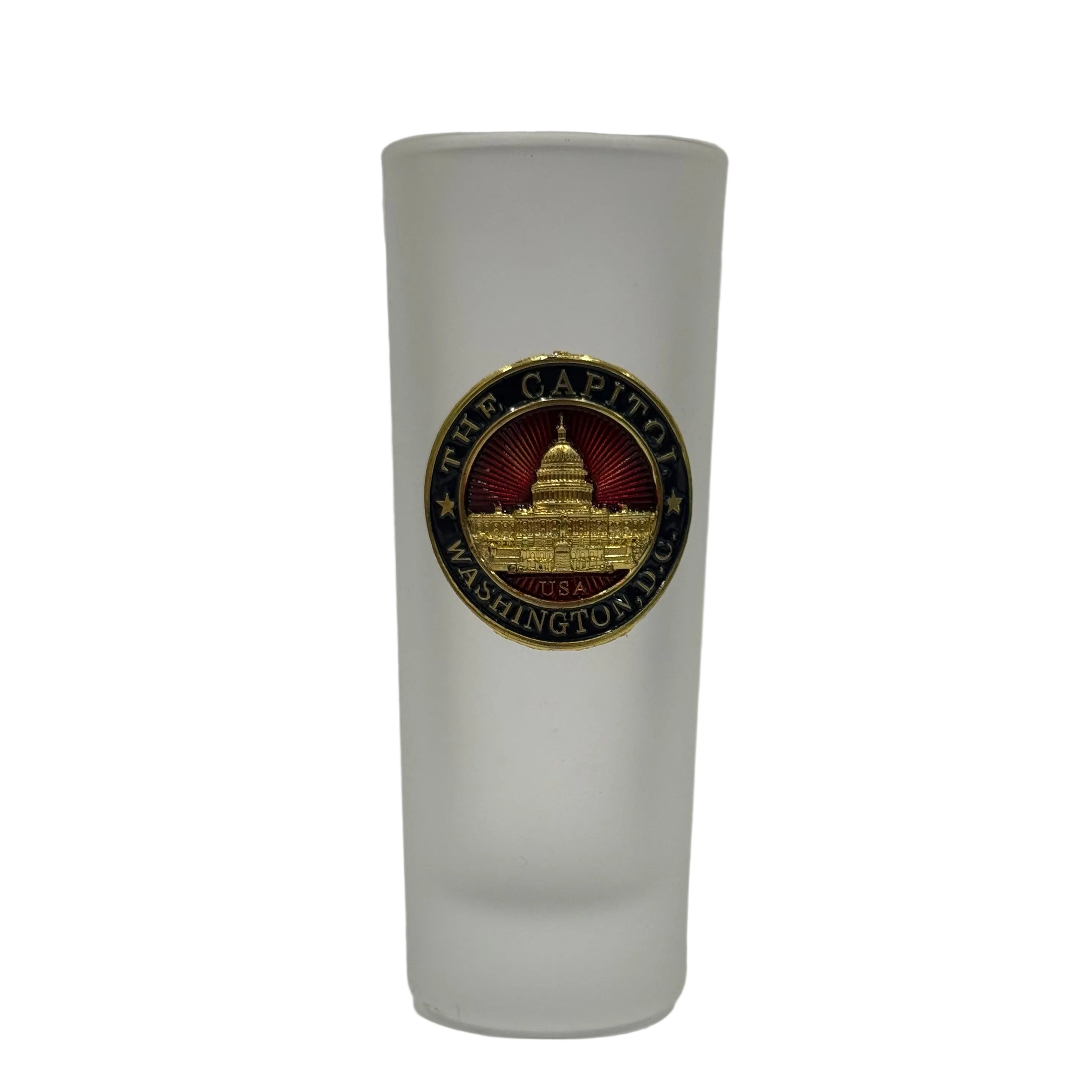 Washington DC Seal Tall Shot Glasses