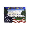 White House Ceramic Magnet