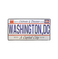 Washington DC License Plate Magnet