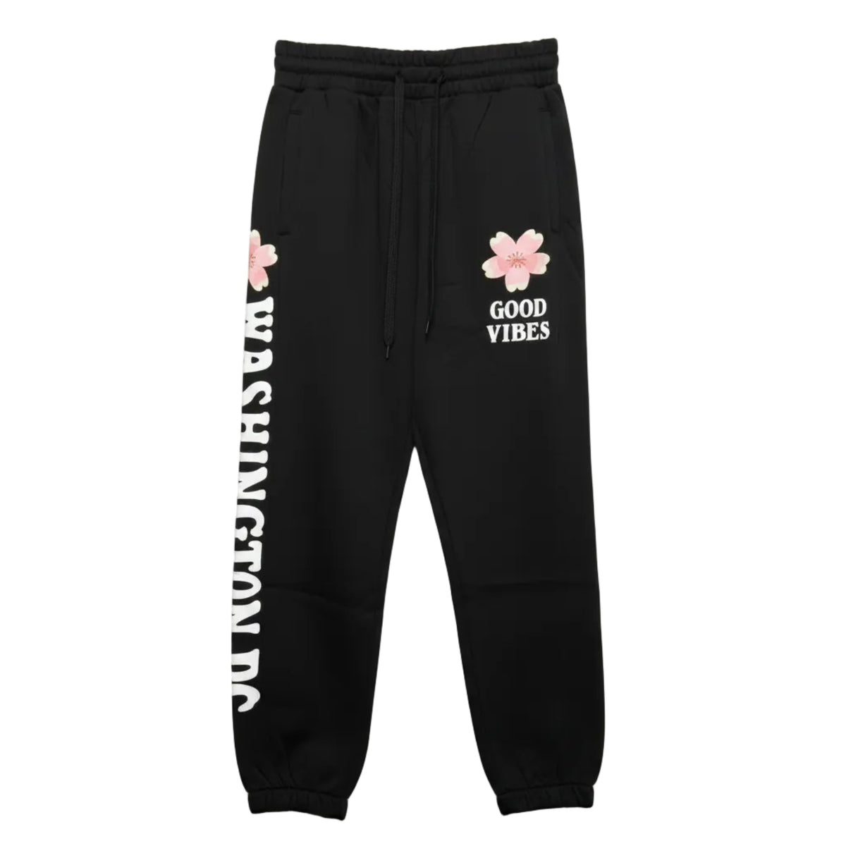 Black Good Vibes Sweatpants